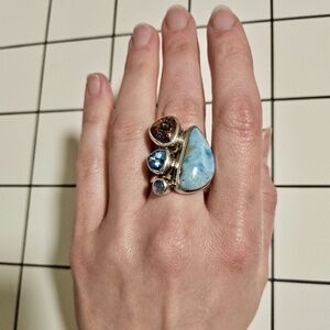 Atlantis Gemstone Statement Ring